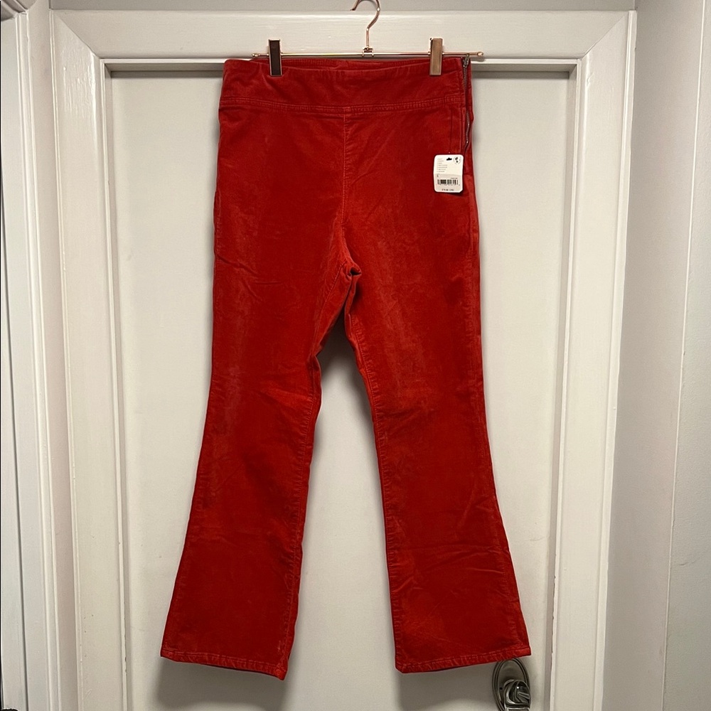 Kids Red Corduroy Pants